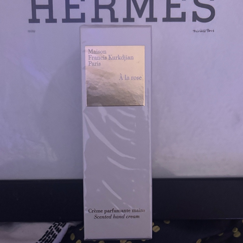 Maison Francis Kurkdjian À la Rose Scented Hand Cream - White and Gold